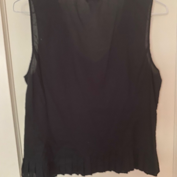 Allison Taylor black top, size 14 - Picture 2 of 4